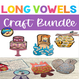 Long Vowel Crafts and Activities Silent e and Vowel Pairs Bundle