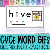 Long Vowels CVCe Words Slides for Blending CVCe Words | Di