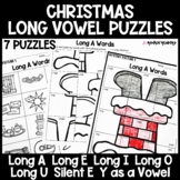 Long Vowels Christmas Puzzles