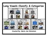 Long Vowels Classify & Categorize