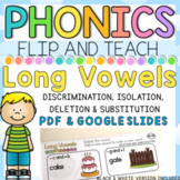 Long Vowels FLIP and TEACH  Booklet I Google Slides