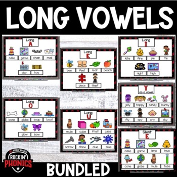 Preview of Science of Reading Long Vowels Bundled