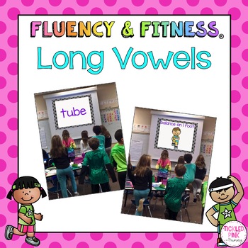 Preview of Long Vowels Fluency & Fitness® Brain Breaks