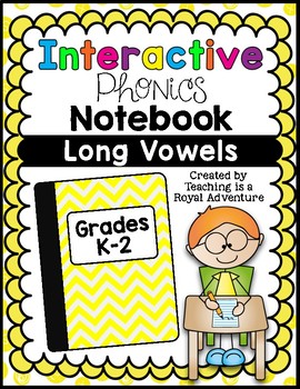 Preview of Phonics-Based Interactive Notebook: Long Vowels