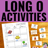 Long Vowels: LONG O Activities