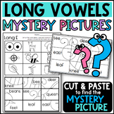 Long Vowels Mystery Picture Worksheets: CVCe and CCVCe Sil