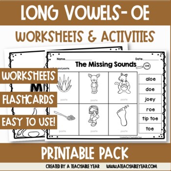 Long Vowels-OE by A Teachable Year | Teachers Pay Teachers