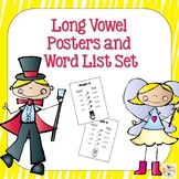 Long Vowels Phonics Posters and Word Lists