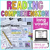 Long Vowels Reading Comprehension Passages | Distance Lear