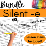 Long Vowels Silent E Unit - Lesson Plans, Decodable CVCe P