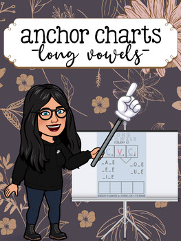 Preview of Long Vowels, Silent-e Anchor Chart