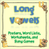 Long Vowels: Word Lists, Posters, "Bang" Games, and More!