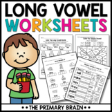 Long Vowels Worksheets | CVCE & Vowel Teams Activities for