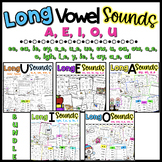 Long Vowels Worksheets Differentiated