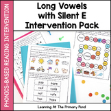 Long Vowels with Silent E Intervention Pack | No-Prep, Pho