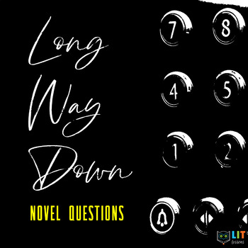 Preview of Long Way Down Analysis Questions & Discussion Questions