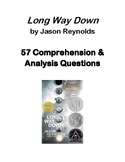 Long Way Down Comprehension & Analysis Questions