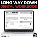 Long Way Down Digital Student Workbook with Chapter Questions