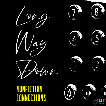 Preview of Long Way Down Nonfiction Connections Informational Texts & Activities