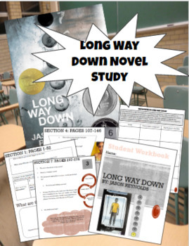 Preview of Long Way Down Novel Study