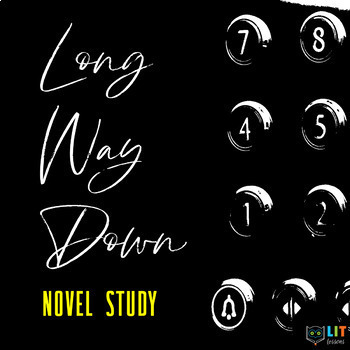 Preview of Long Way Down Novel Study