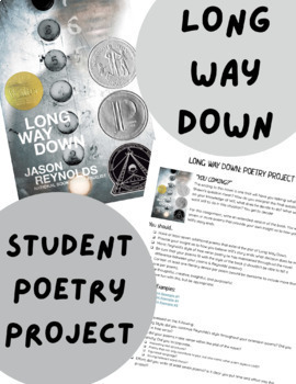 Long Way Down Poetry Project by Holly Woods | TPT