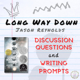 Long Way Down by Jason Reynolds Writing Prompts Discussion