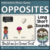 Long and Short Sounds ~ Interactive Music Opposites Game {