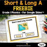 Long and Short Vowel A Phonics Activities | 1st Grade Phon