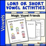 Long and Short Vowel Activities With Magic Vowel Friends
