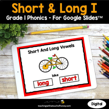Preview of Long and Short Vowel I Phonics Activities | 1st Grade Phonics