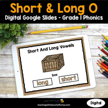 Preview of Long and Short Vowel O Phonics Activities | 1st Grade Phonics