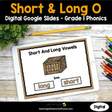 Long and Short Vowel O Phonics Activities | 1st Grade Phonics