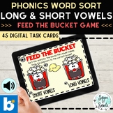 Long and Short Vowel Sounds Sorting Game for Boom™ Learning