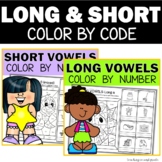 Long and Short Vowel Worksheets | Long Vowels Activities A
