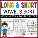Long and Short Vowels Mixed Worksheets Google Kindergarten