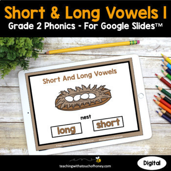 Preview of Long and Short Vowels Phonics Activities | 2nd Grade Phonics