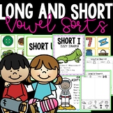 Long and Short Vowels Worksheet and Sort