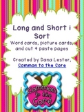 Long and Short i Sort {word work}