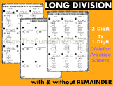 Long division worksheets grade 4 | Division Practice Works