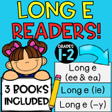 Long e Read and Respond Book Bundle! (ee, ea, ie, -y)