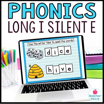 Digital Phonics Activities Long I Silent e Word Work Google Classroom