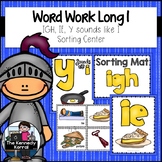 Work Word: Long I Vowel Teams: IGH, IE, and Y sounds like i