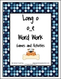 Long o Word Work Games and Activities