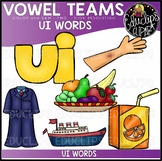 Long u Vowel Team 'ui' - Clip Art Bundle {Educlips Clipart}