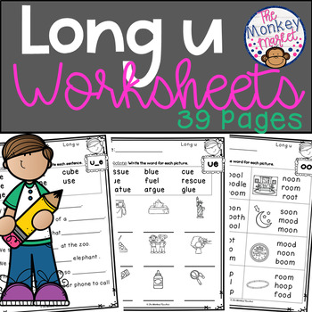 long u worksheets teaching resources teachers pay teachers