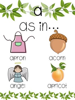 Long vowel posters - A by Larcombe's Little Learners | TPT