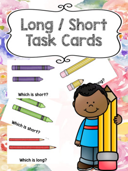 Preview of Long vs. Short Task Cards