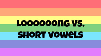 Preview of Long vs Short Vowels