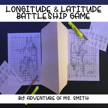 Preview of Longitude and Latitude Battleship